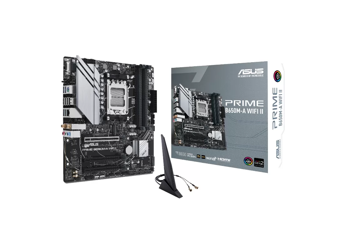 Материнская плата ASUS Prime B650M-A WiFi II 1EG0 — 3